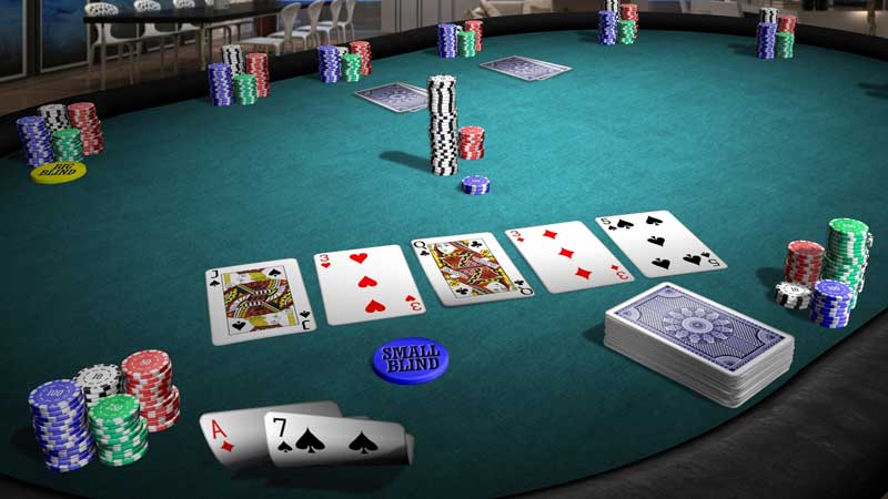 Game bài poker 3D